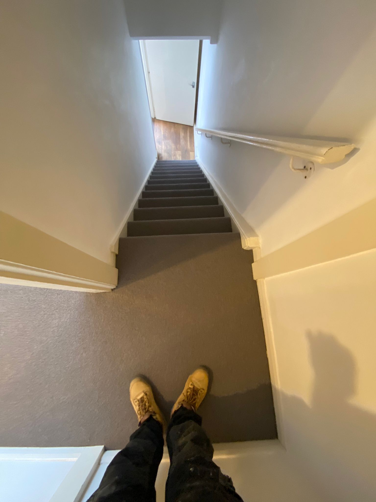 Clarendon Carpets Mayfair Shale installation in Pimlico-0