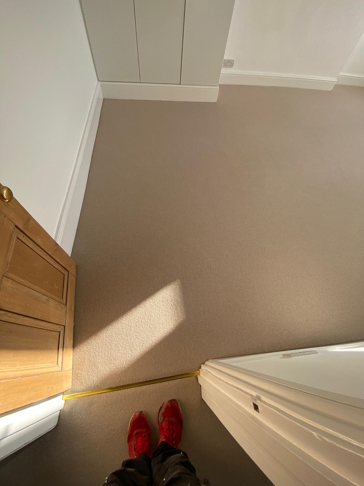 Cormar Carpets Pimlico Praline installation in Kensington-0