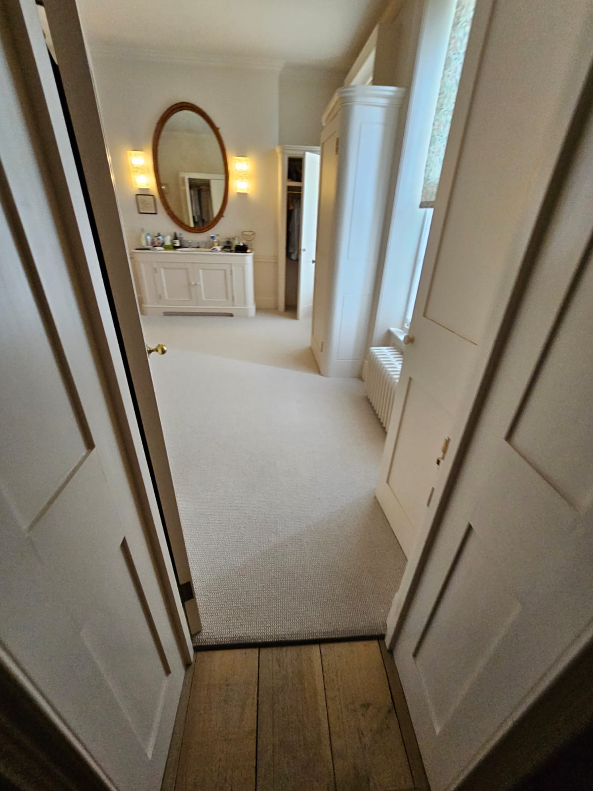 Elements London Havana Old Mural carpet installation in St John's Wood-1