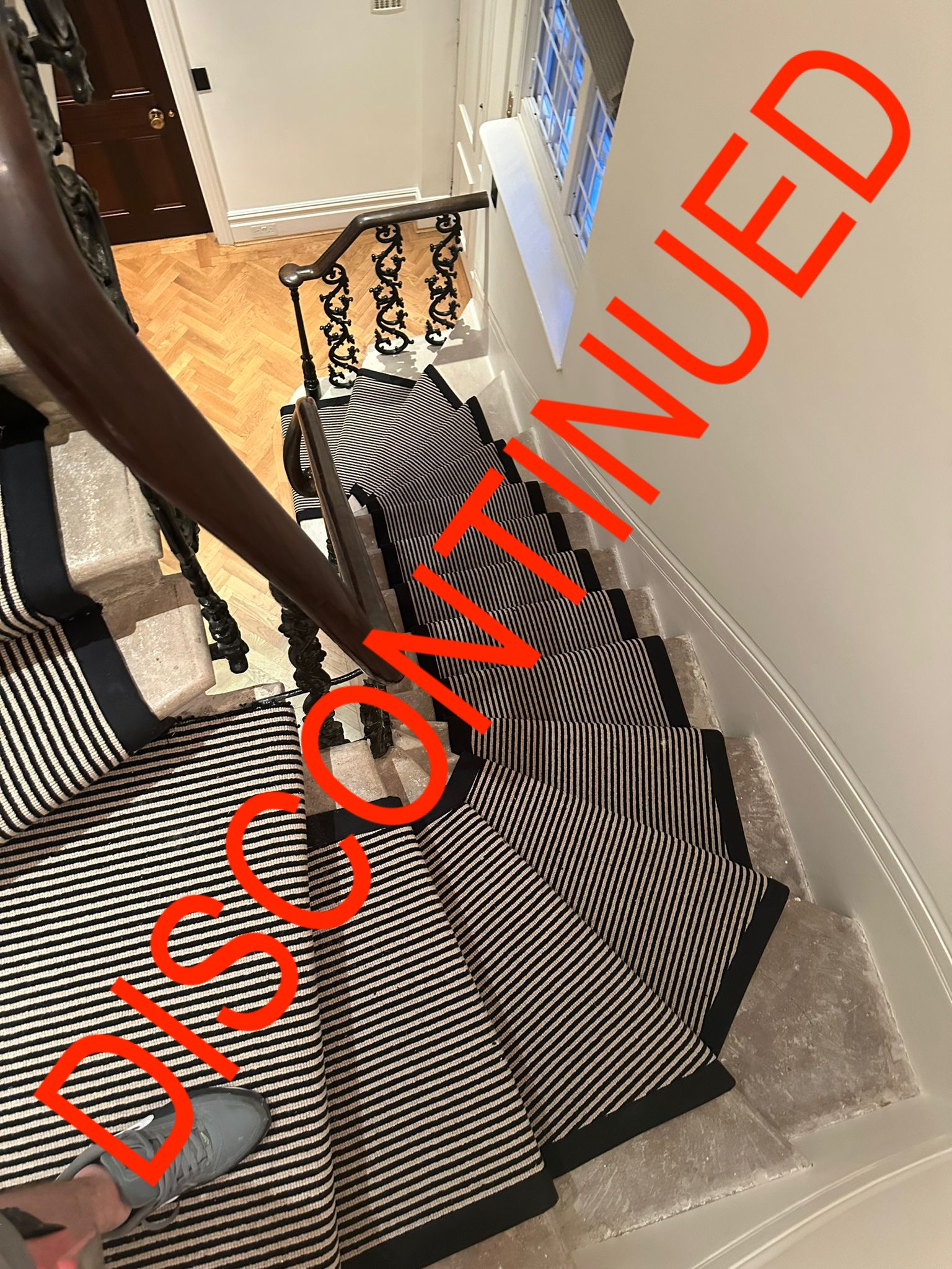 Hugh Mackay Carpets Deco Two Tone Magpie installation in Docklands-2