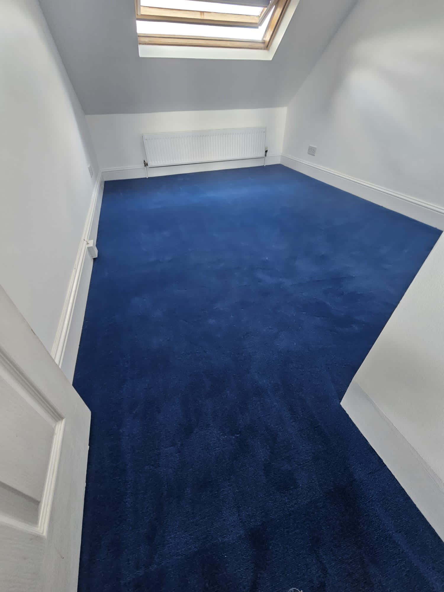 Kersaint Cobb Wool Odyssey Oyster Shell carpet installation in Shepherds Bush-0