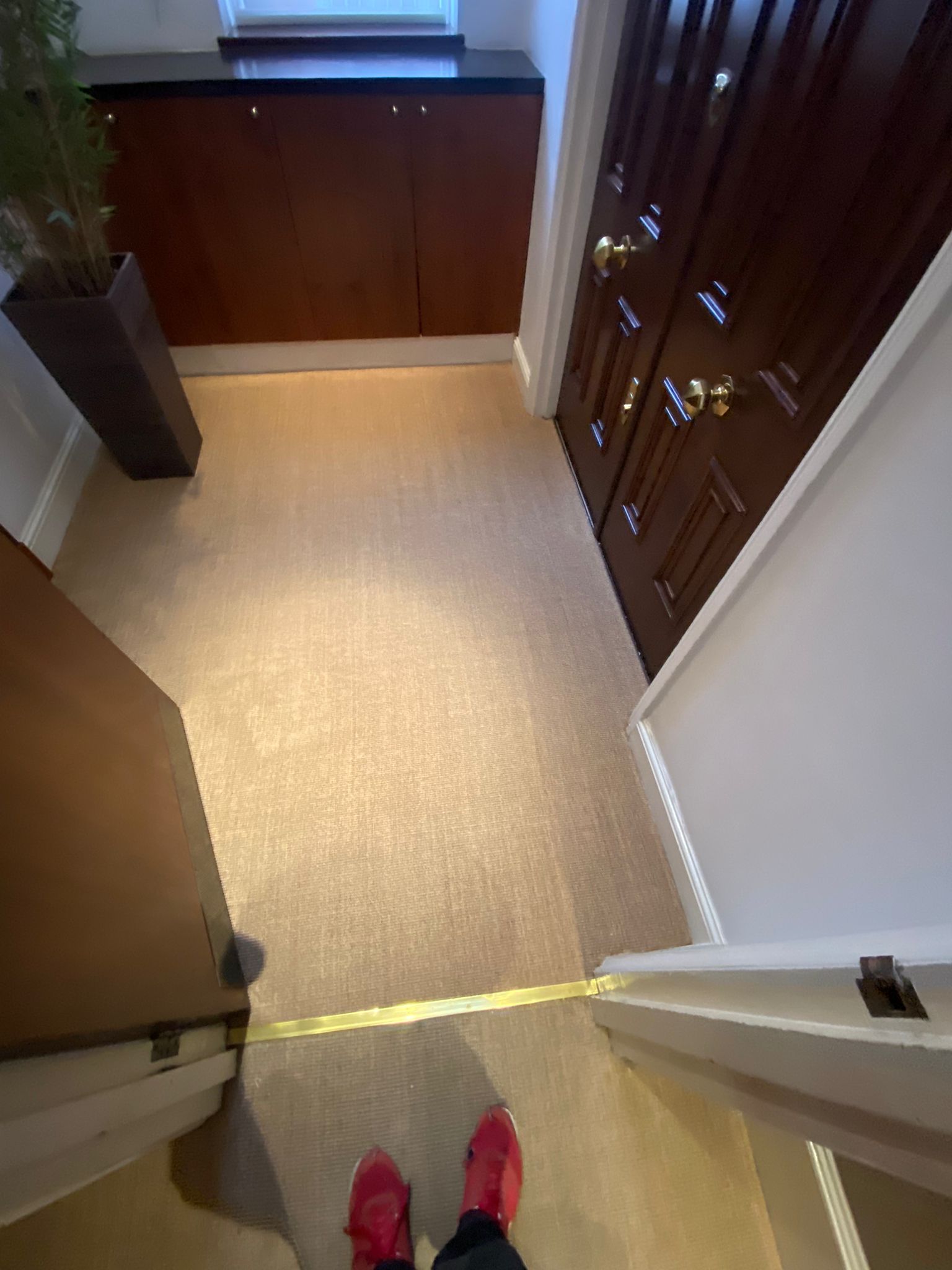 Fibre Carpets Sisal Boucle Anise installation in Clapham-0