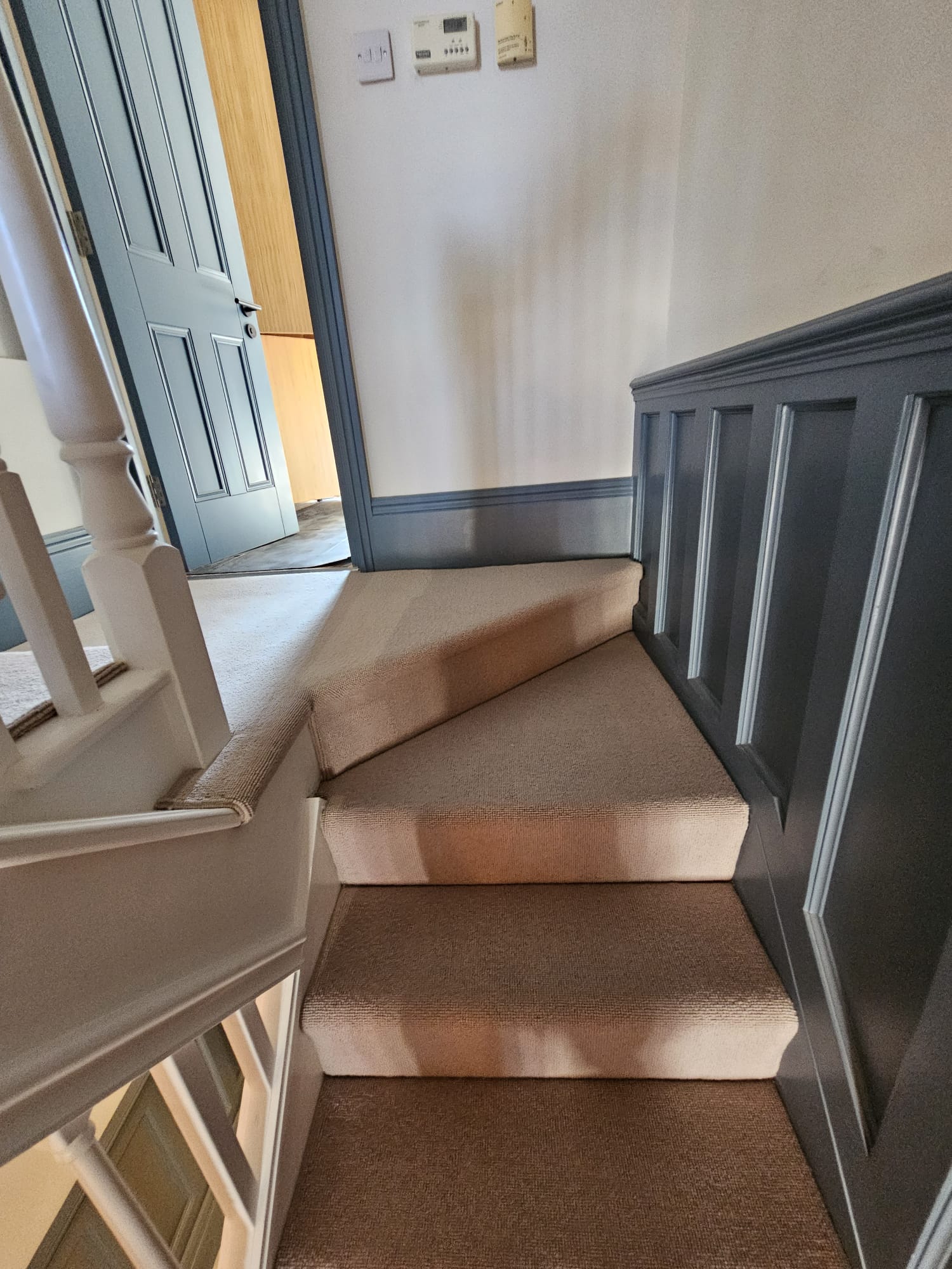 Telenzo Carpets Chelsea Humus installation in Clapham-0