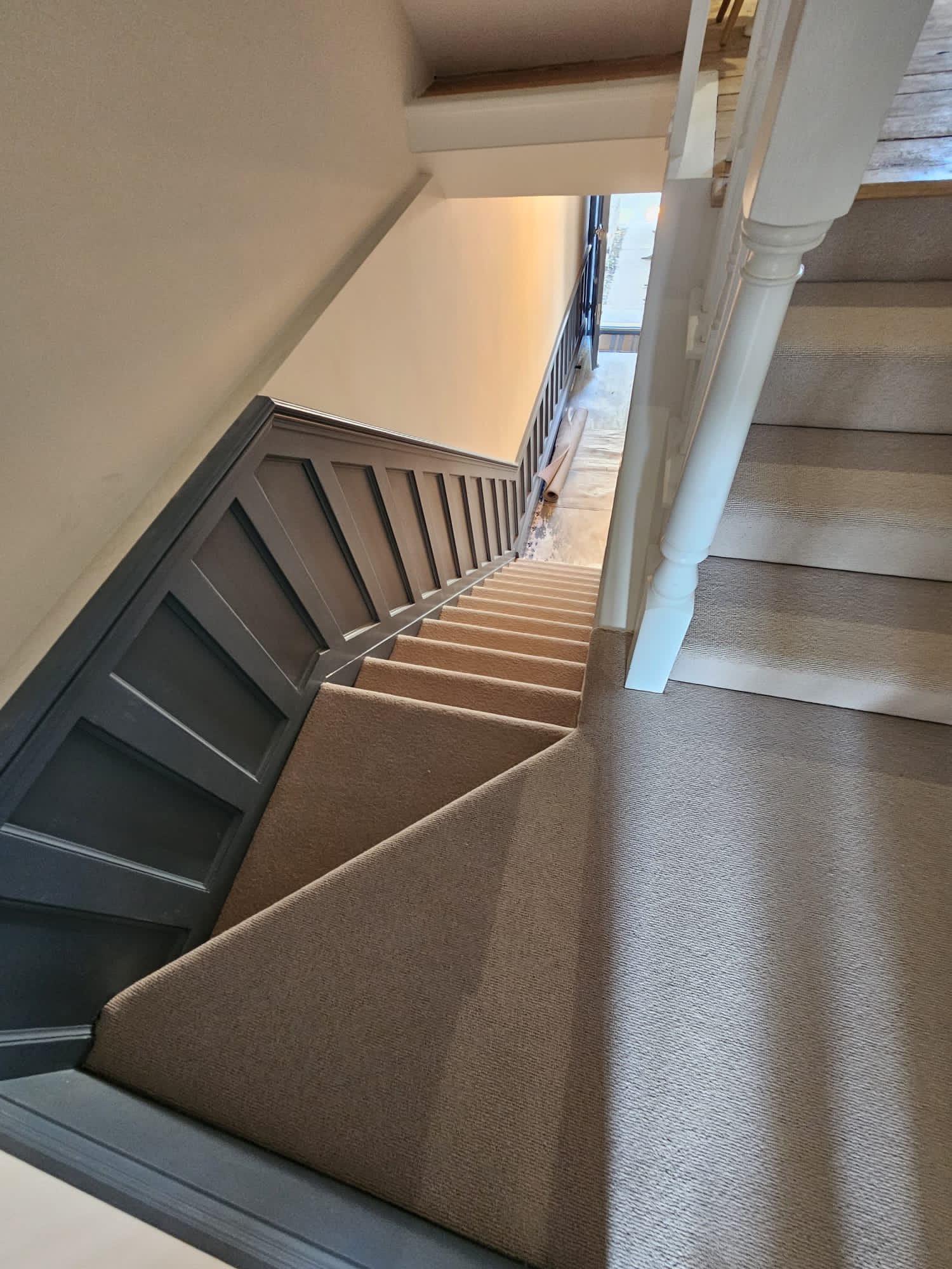 Telenzo Carpets Chelsea Humus installation in Clapham-1