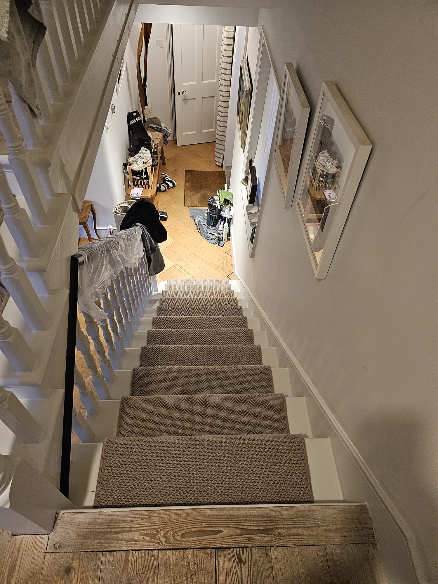 Brockway Carpets Gatsby Pistacchio installation in Shepherds Bush-1