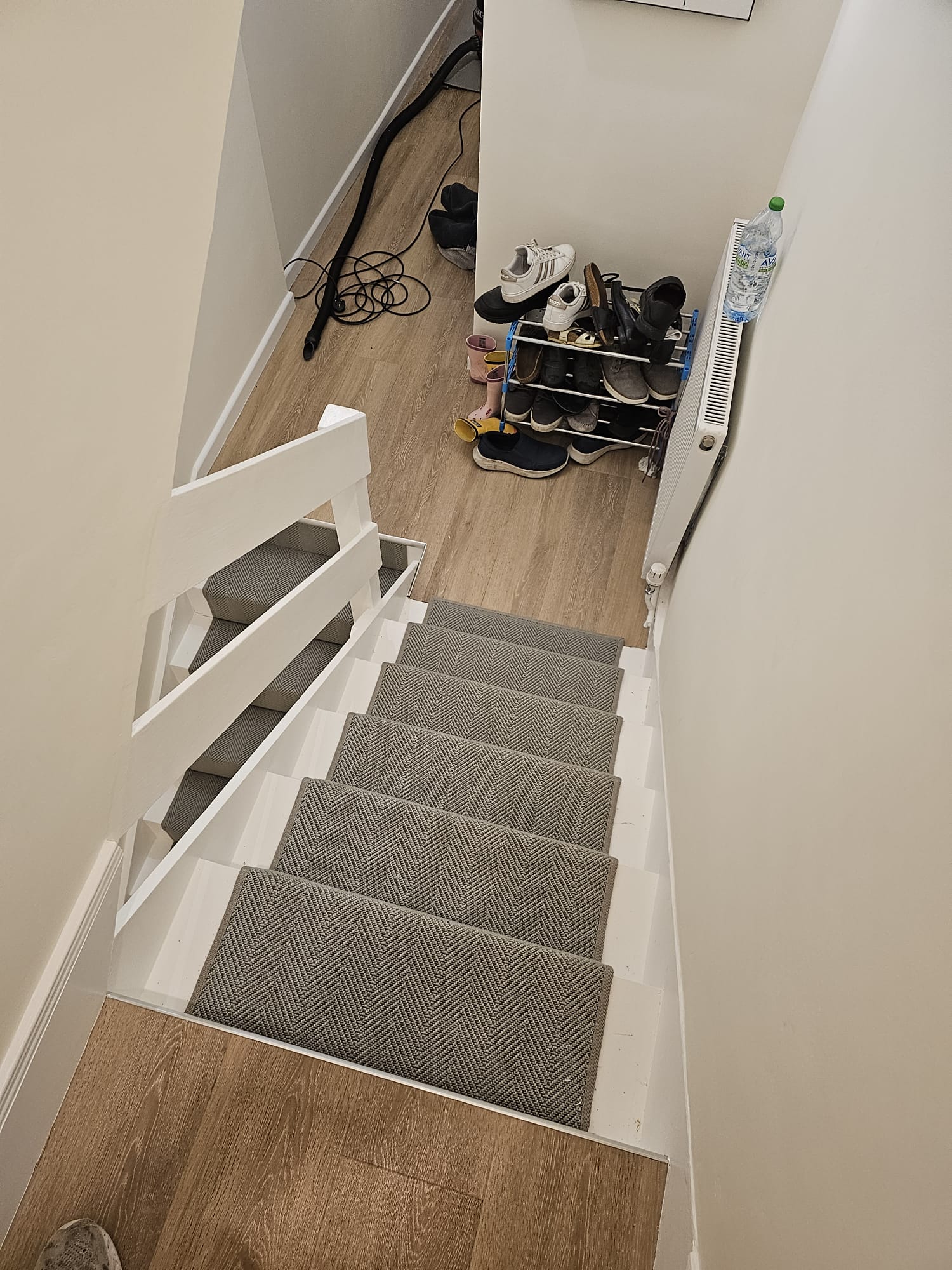 Brockway Carpets Gatsby Pistacchio installation in Shepherds Bush-2