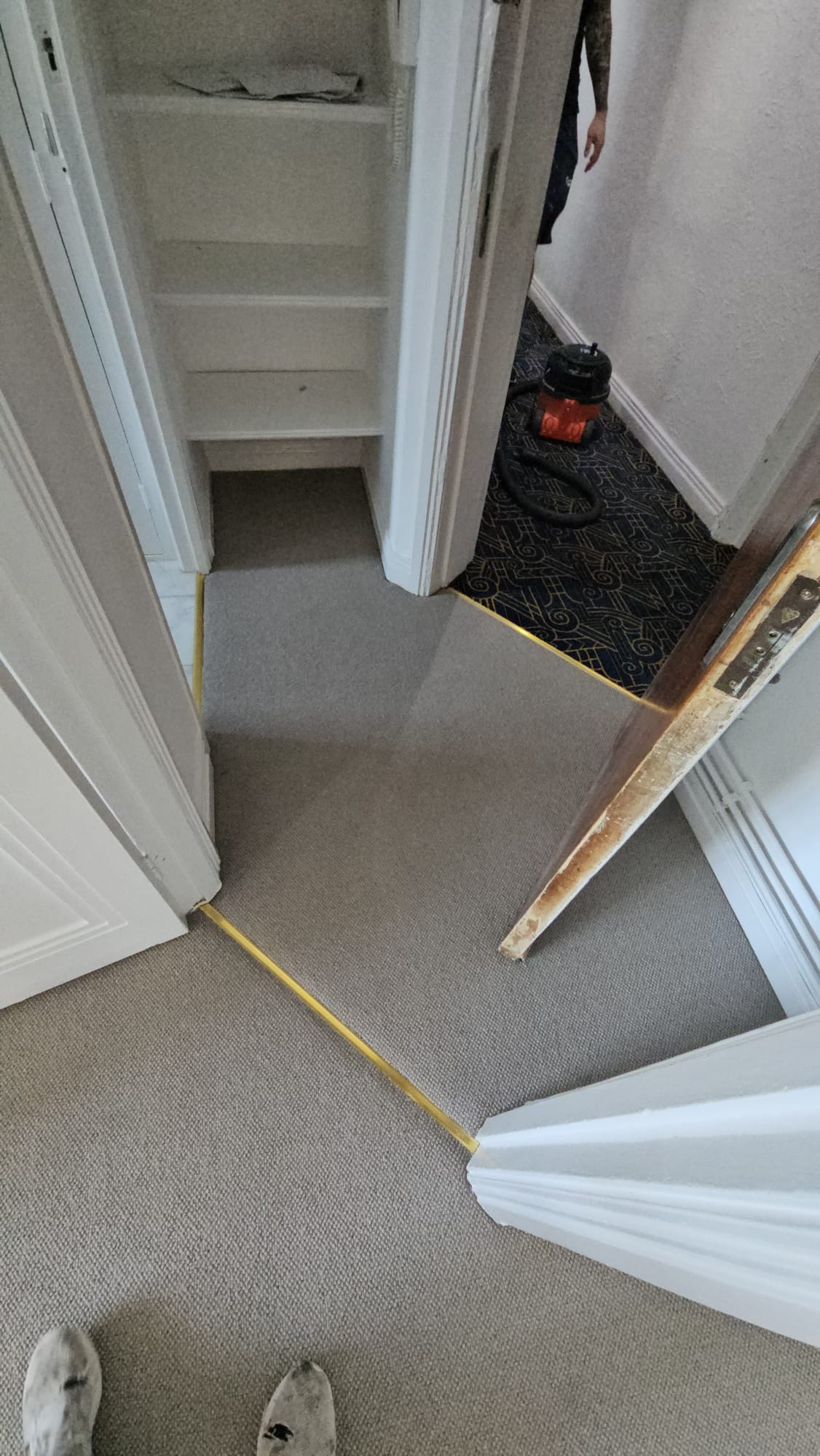 Fibre Carpets Maldives Conch installation in Southwark-1