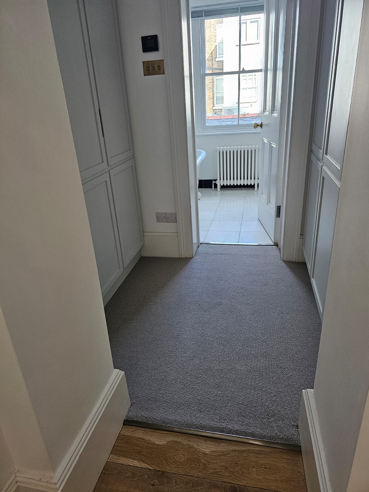 Westex Flooring Natural Loop Briar Rustic carpet installation in Richmond-0