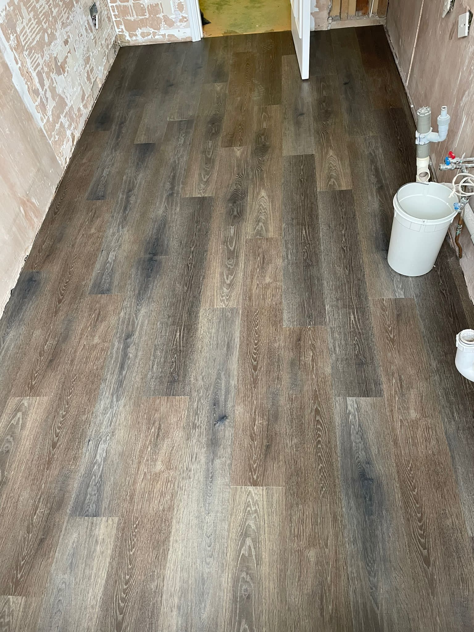 Amtico Spacia Haven Oak installation in Battersea-0