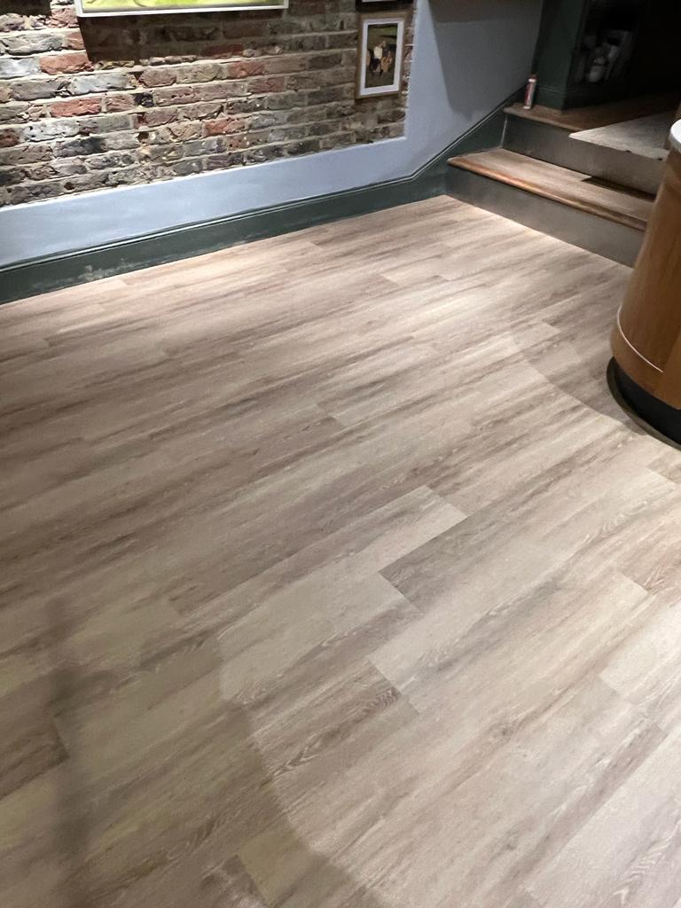 Amtico Spacia Muted Oak installation in Paddington-2