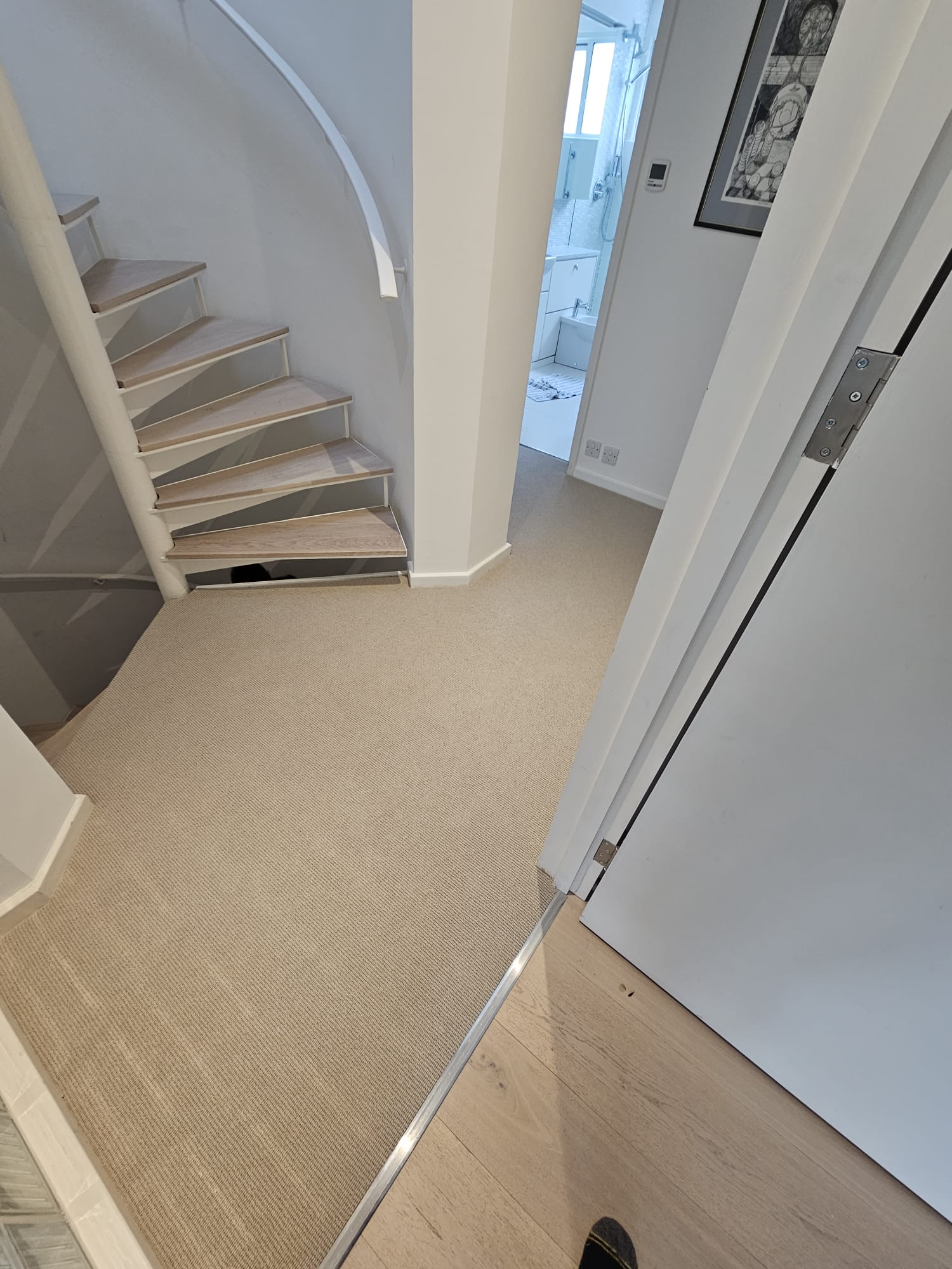 Brockway Carpets Cotswold Bibury installation in Farringdon-0