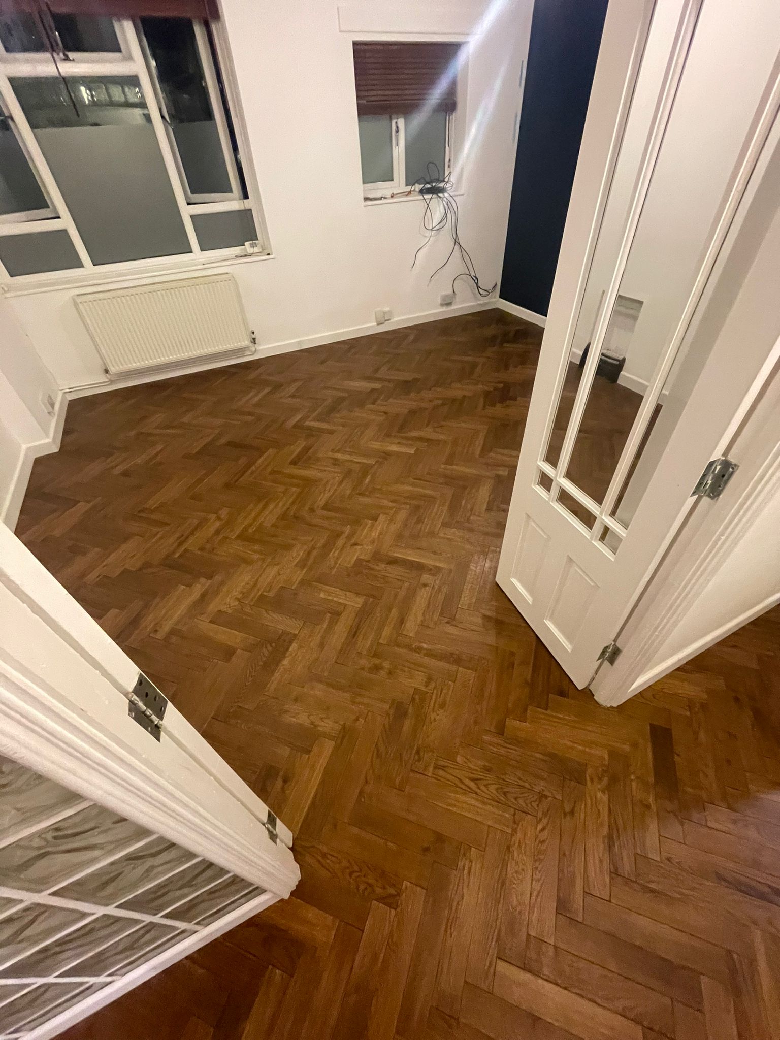 La Collezione Panorama La Sengla wood flooring installation in Fulham-0