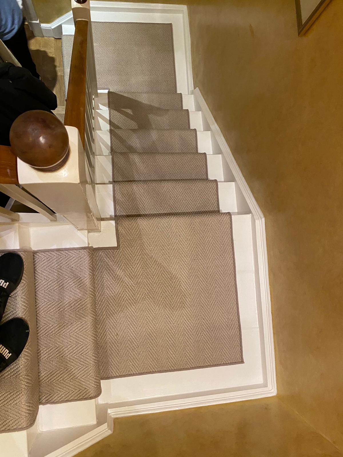 Rols Carpets Maya Oat installation in Richmond-0