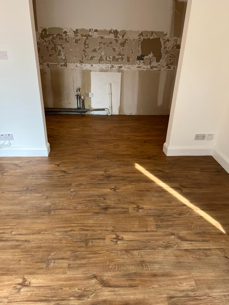 Amtico Spacia Sherwood Oak installation in Fulham-0