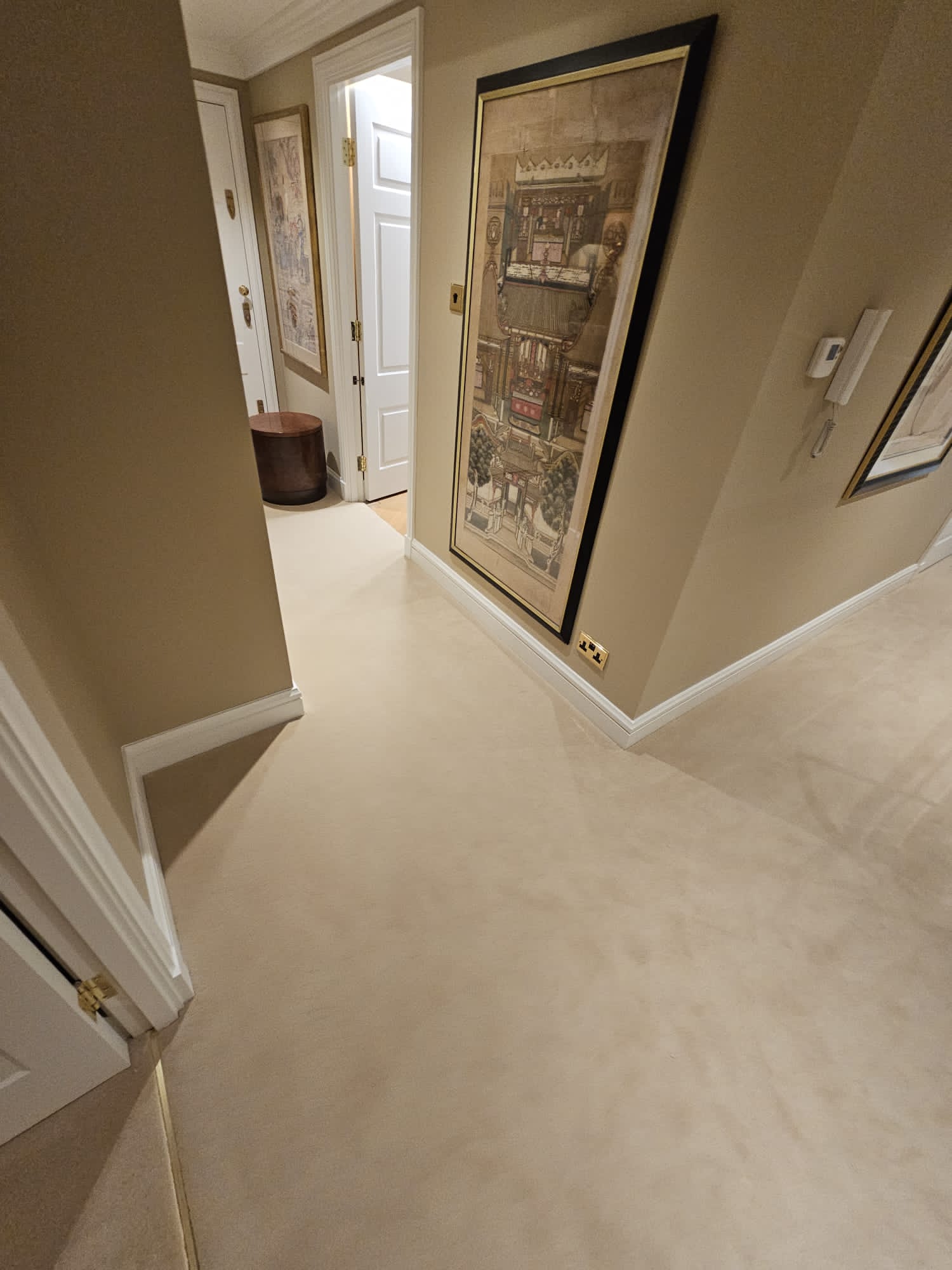 Westex Flooring Westend Velvet Prestige Vanilla carpet installation in Balham-0