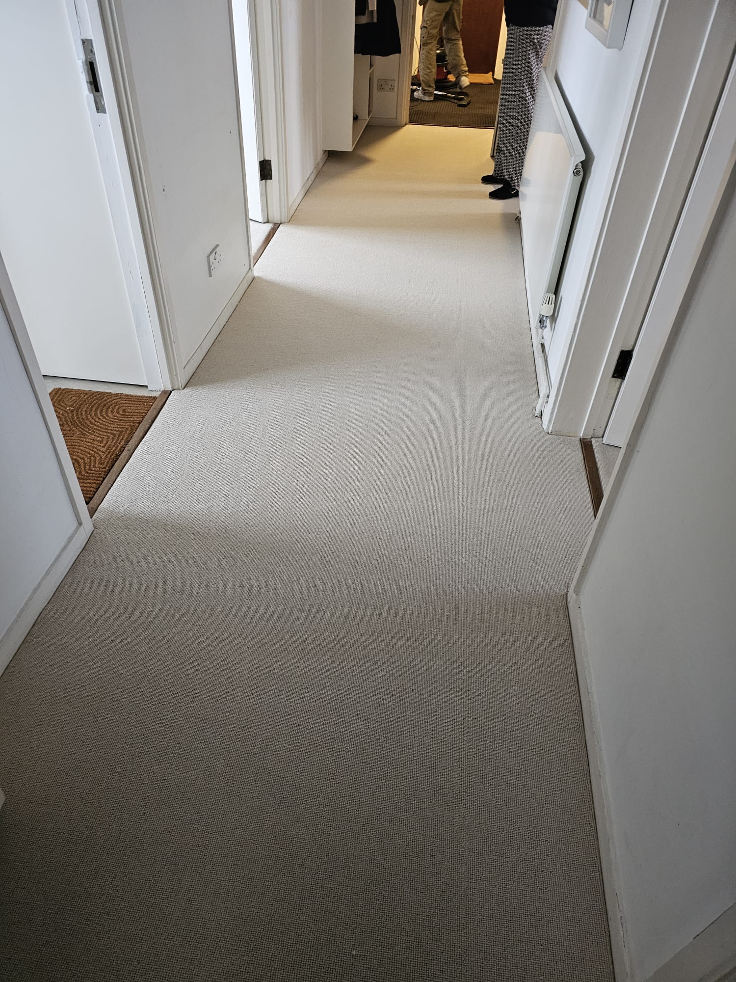 Cormar Carpets Pimlico Oyster installation in Chiswick-2