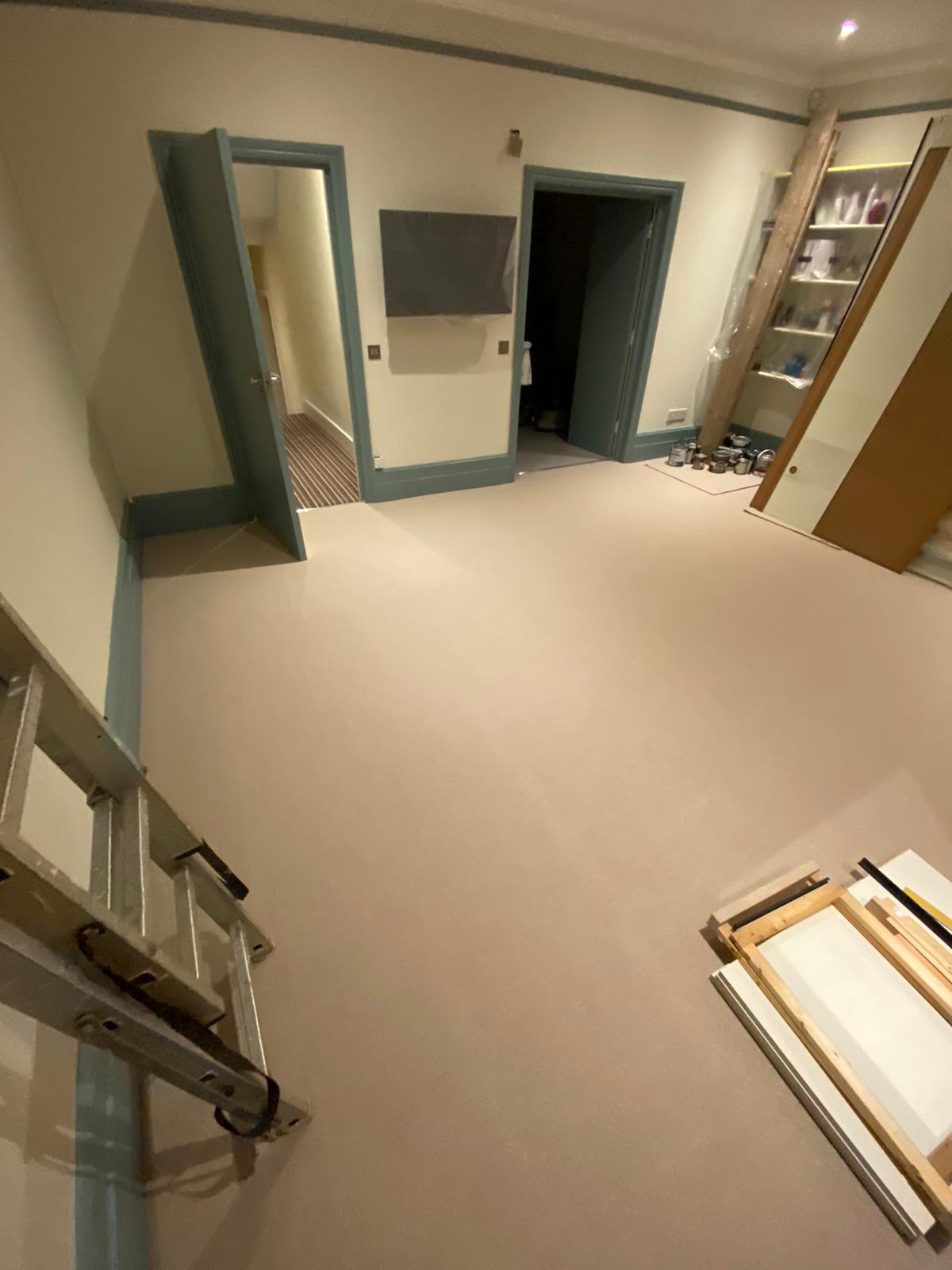 Brockway Carpets Serenity Tranquil installation in Lambeth-0