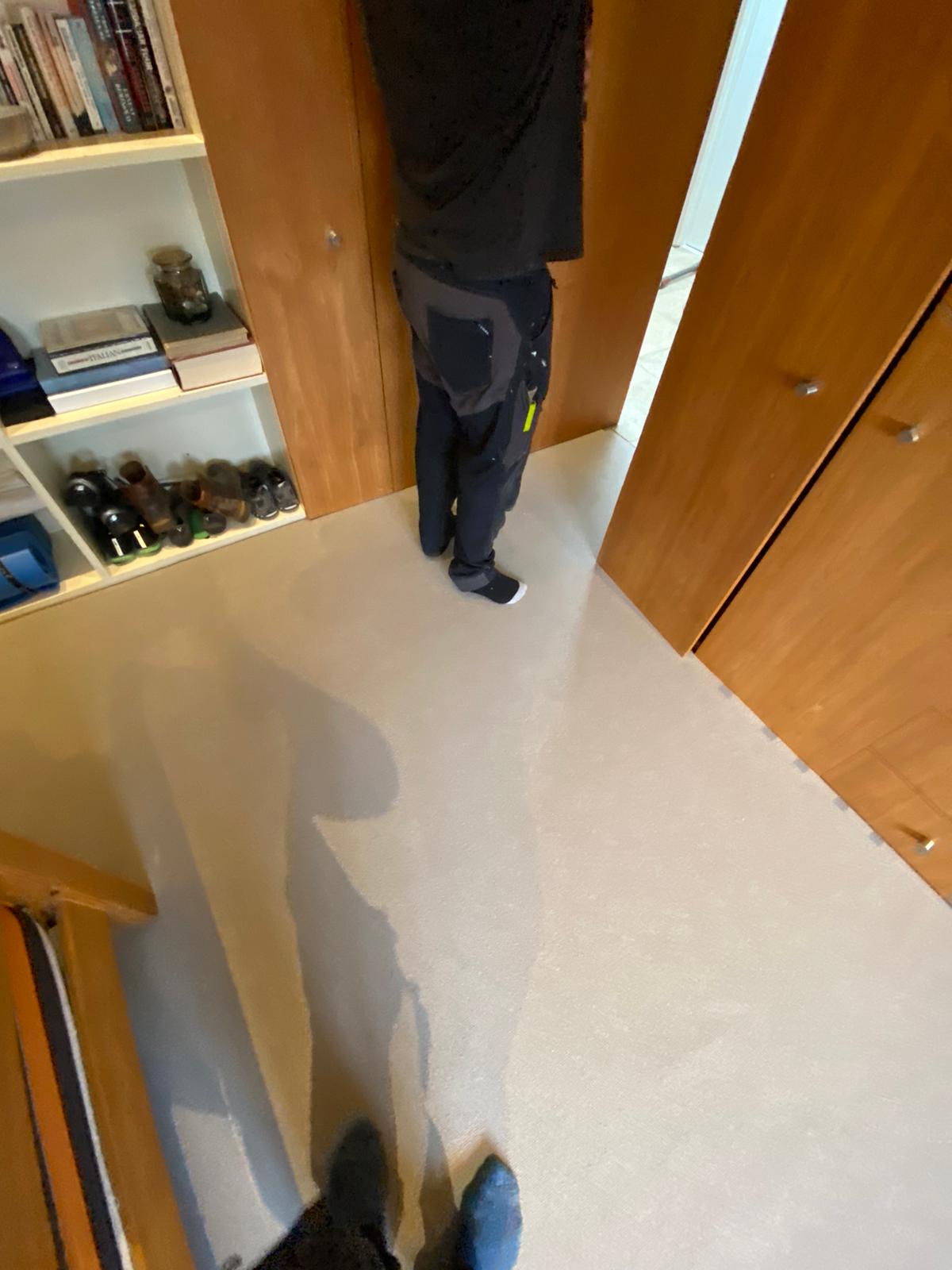 Cormar Carpets Pimlico Wild Rice installation in Wimbledon-1