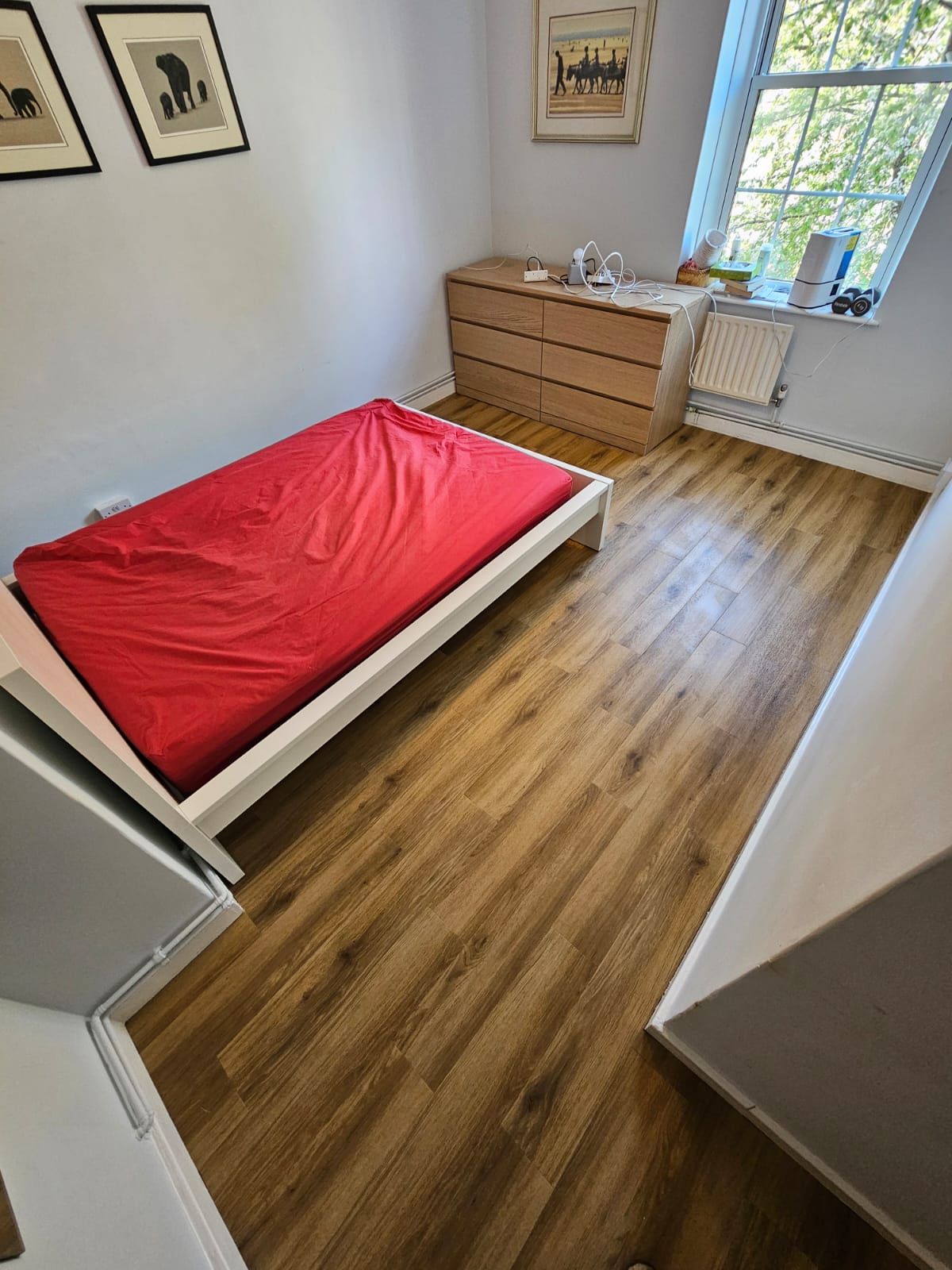 Amtico Signature York Oak installation in Acton-1