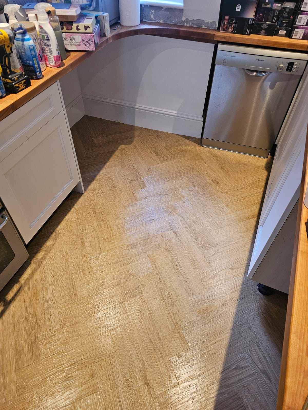 Amtico Form Barrel Oak installation in Borough-1