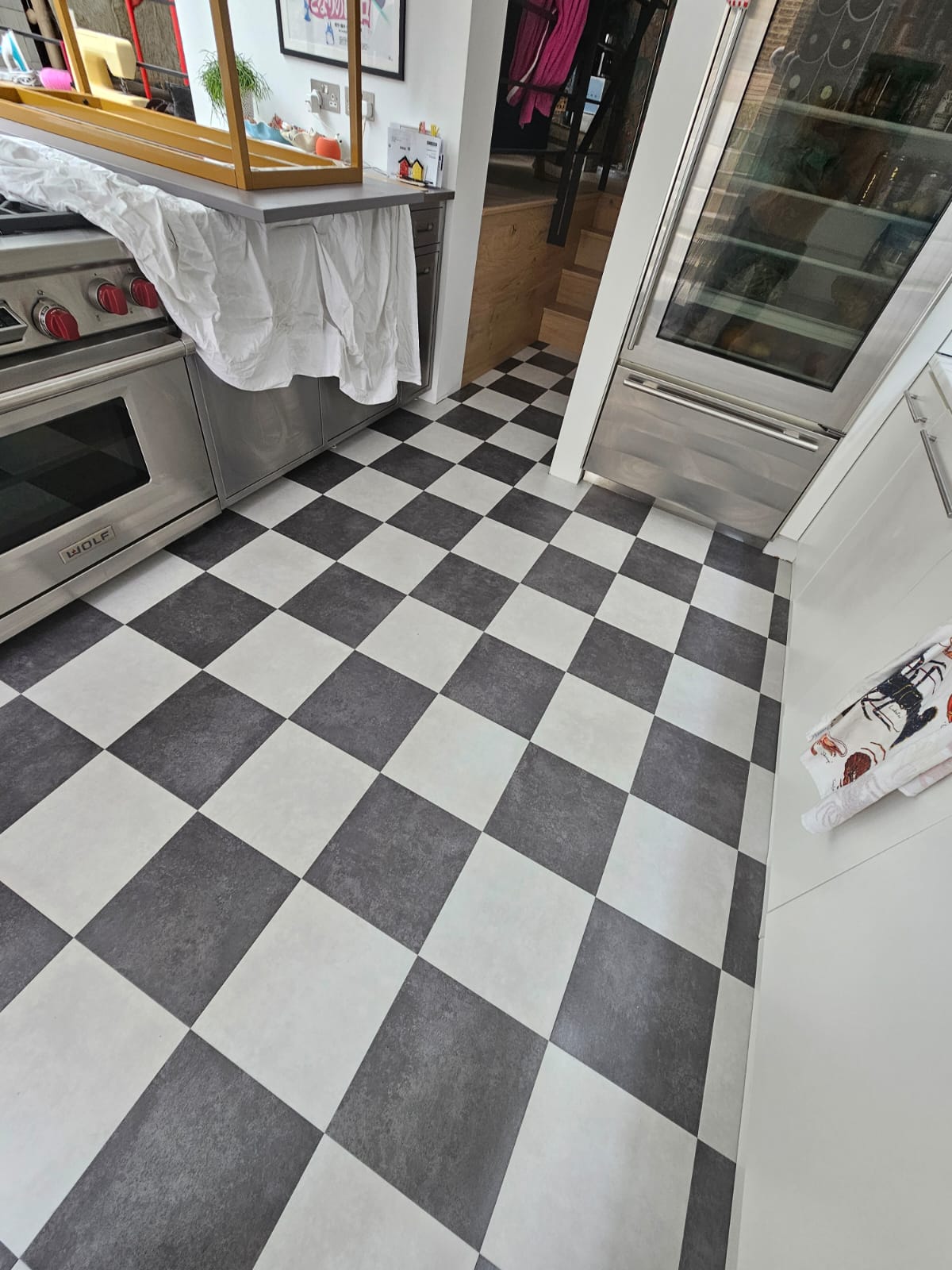 Amtico Spacia Snow & Horizon installations in Southwark-0