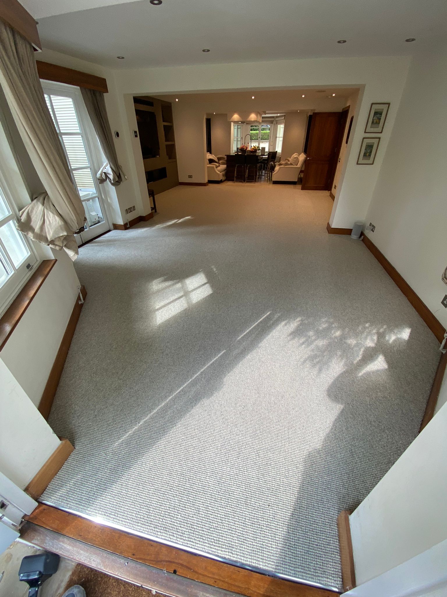 Axminster Carpets Cobble Weave Annaman Whirl installation in Hammersmith-0