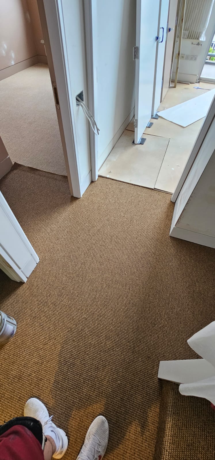 Unnatural Flooring New England Little Compton carpet installation in Chiswick-2