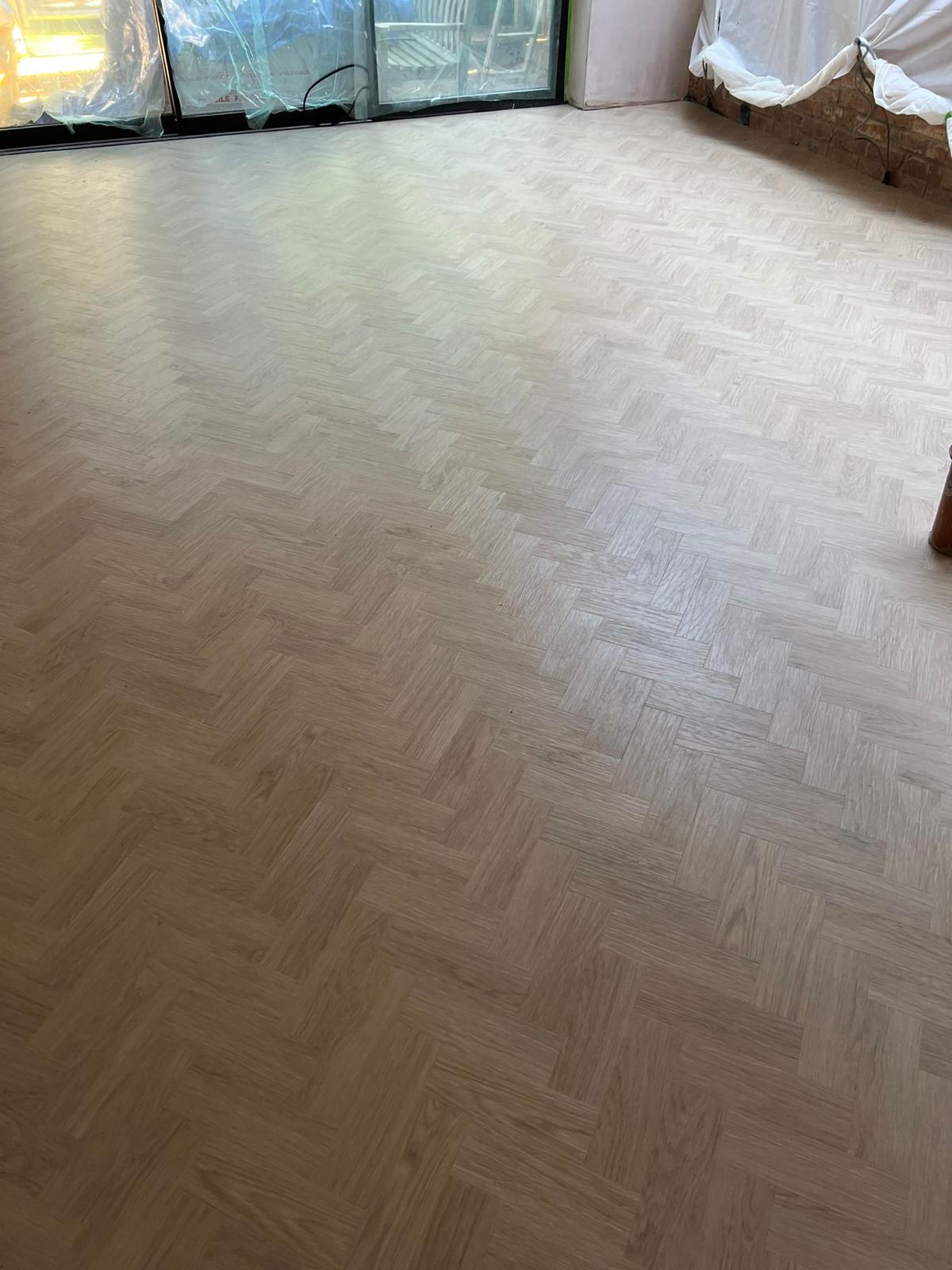 Amtico Form Eventide Oak installation in Kensington-2