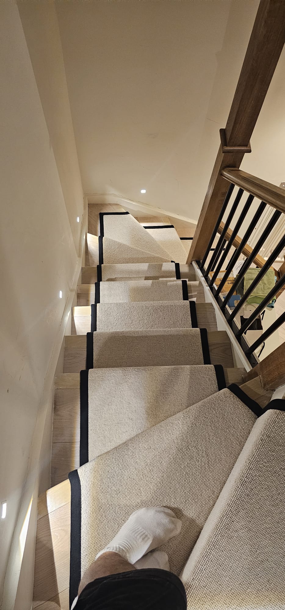 Clarendon Carpets Mayfair Loop Ivory installation in Wandsworth-2