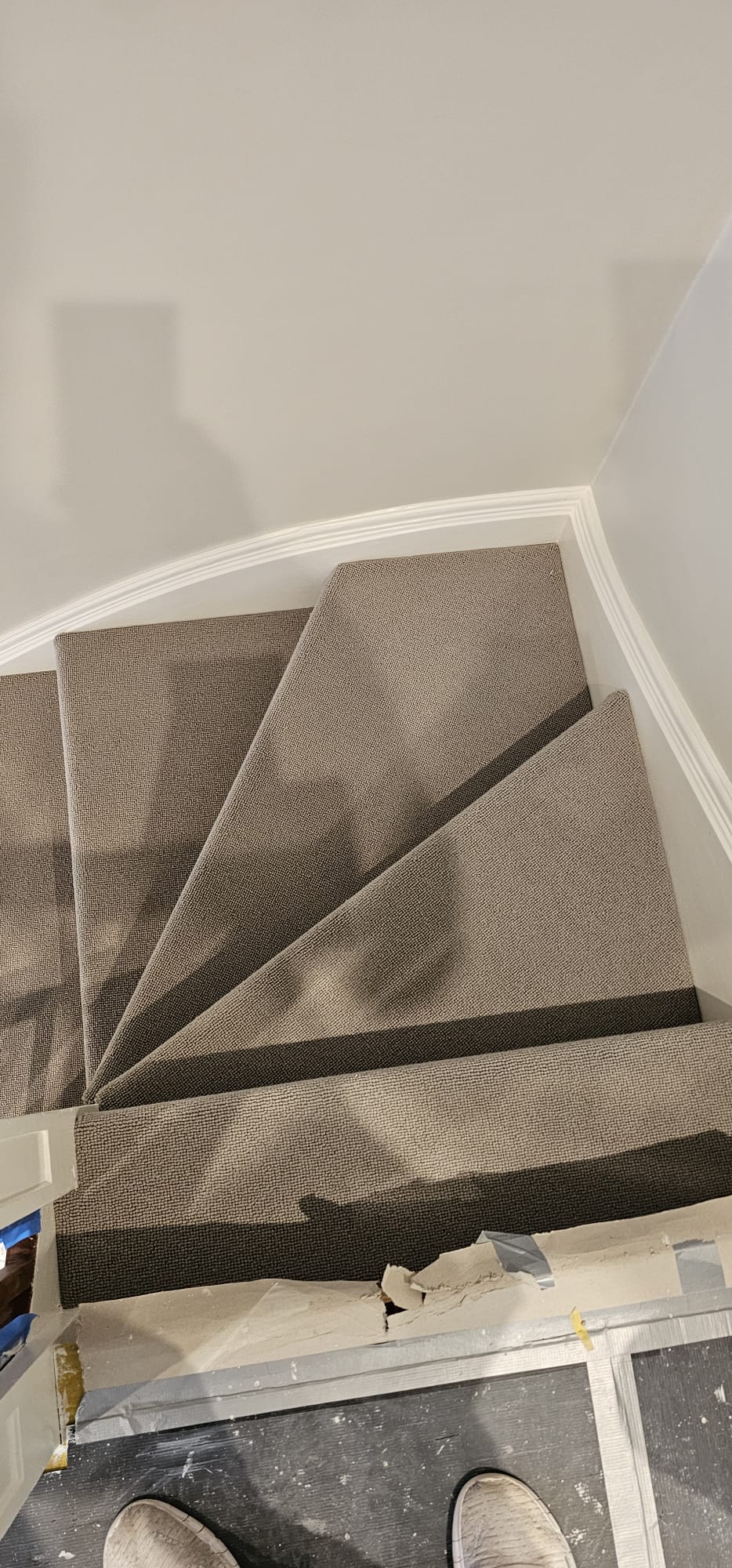 Hammer Carpets Copenhagen 118-07 installation in Camden-2