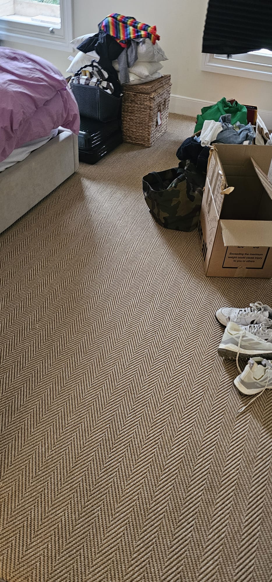 Unnatural Flooring New England Woodstock carpet installation in Chelsea-2