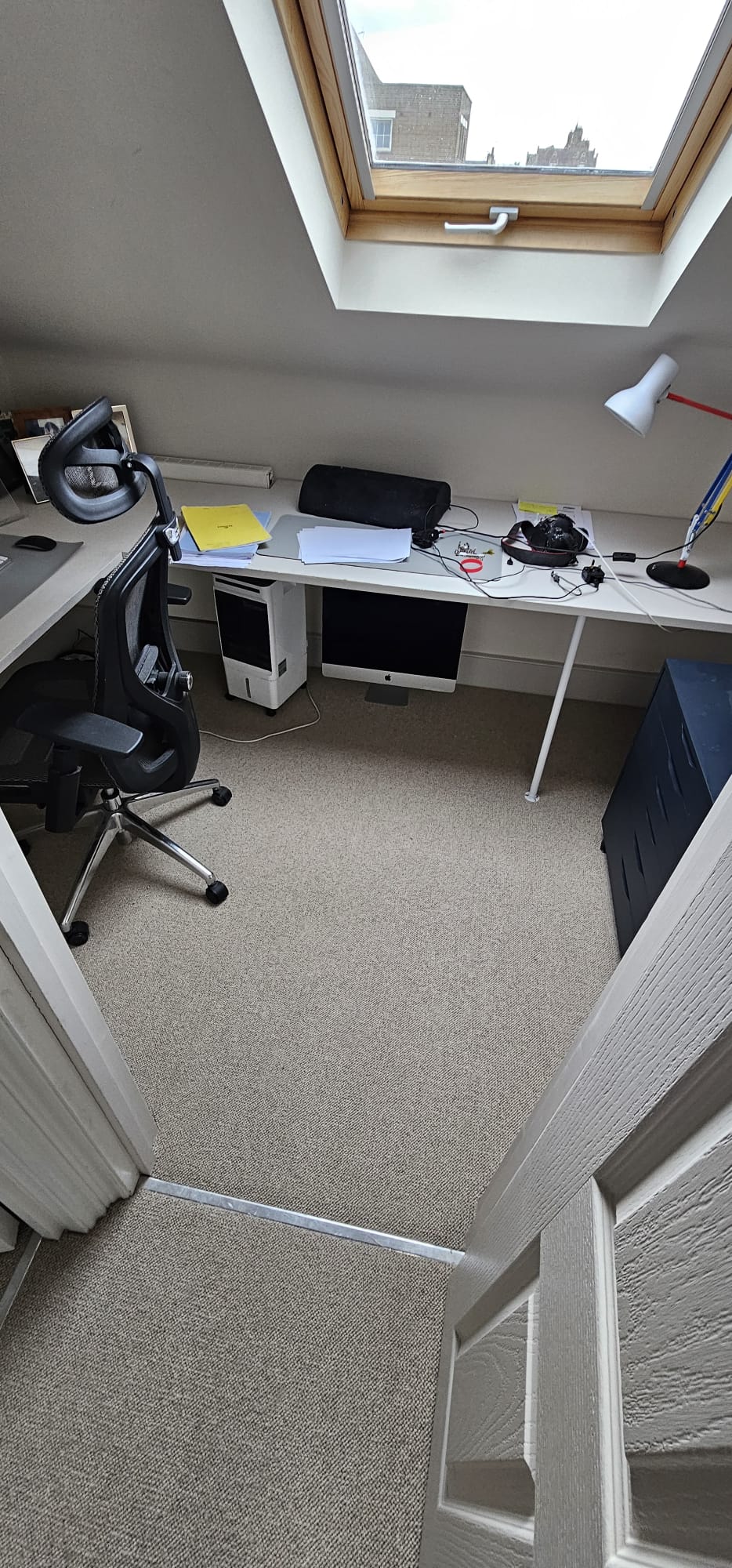 Victoria Carpets Sisal Weave Flaxen SW504 fitting in Islington-2